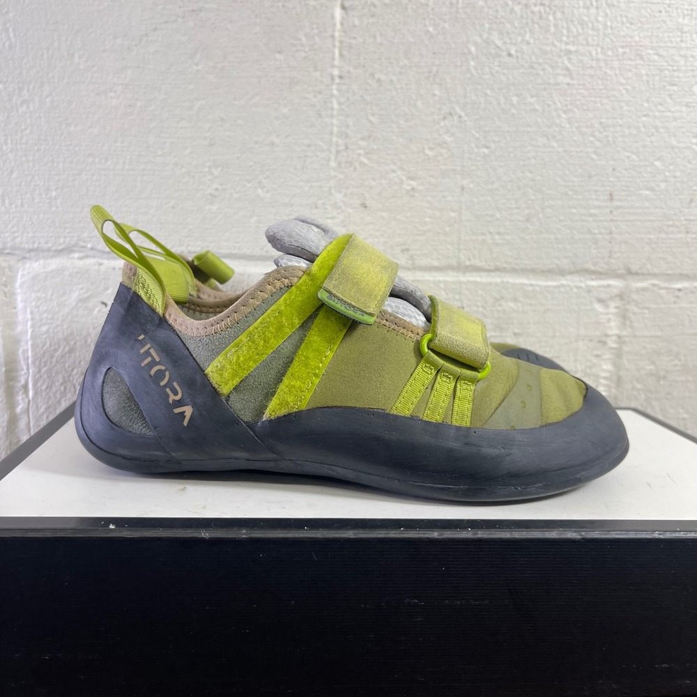 Butora Endeavor Moss Climbing Shoes Lime Green Black‎ Hook & Loop Men's 10 US